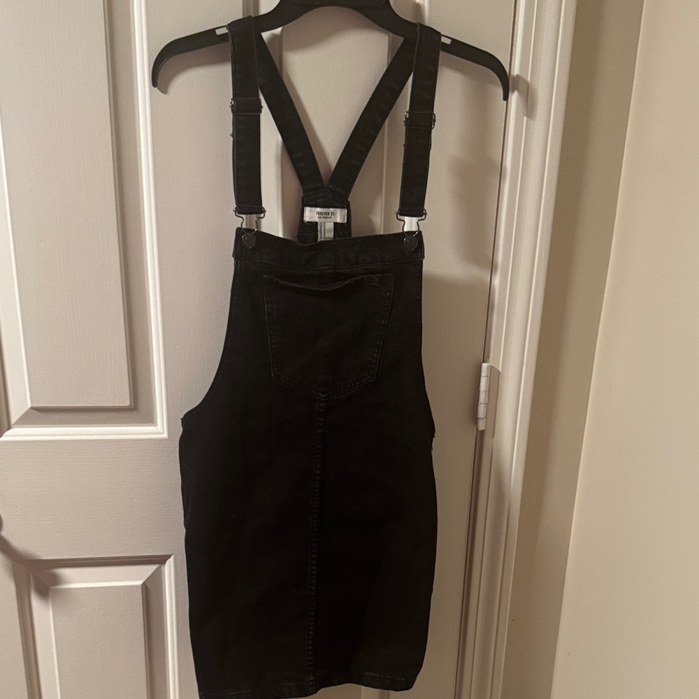 Forever 21 Charcoal Denim Dress